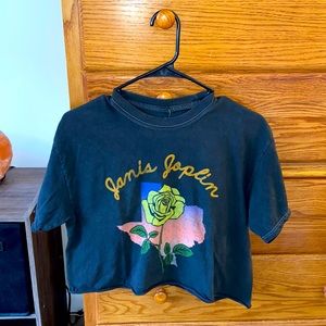 Janis Joplin crop top